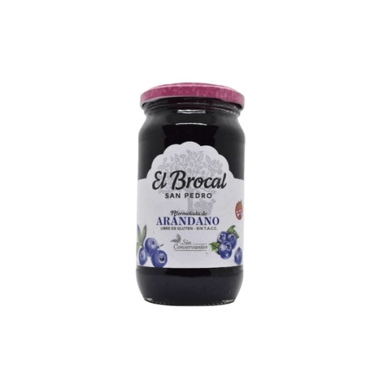 Mermelada de Arandanos 420 gr El Brocal