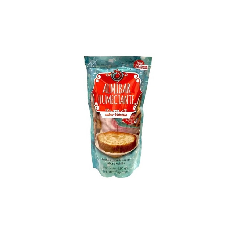 Pastelar Almibar Humectante Sabor Vainilla 250grs