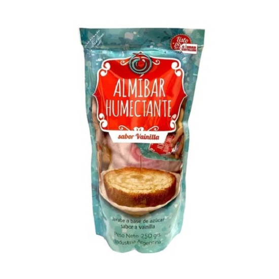 Pastelar Almibar Humectante Sabor Vainilla 250grs