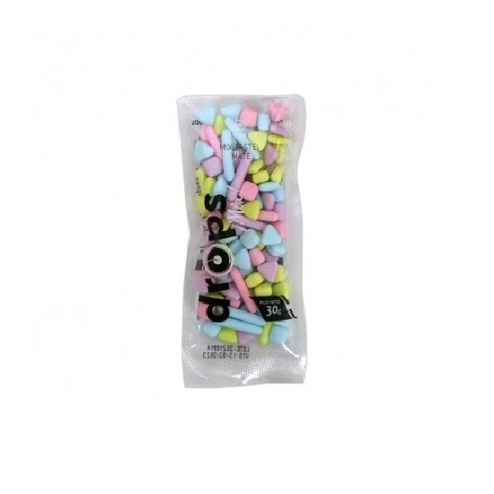 Drops Sprinkles Comestibles Mix Pastel Mate 30g Pastelar