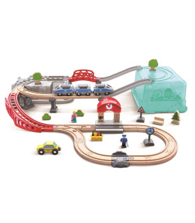 Set de Vías y Tren de 48 Piezas Bucket Train Hape
