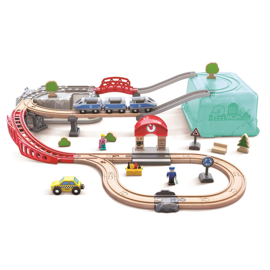Set de Vías y Tren de 48 Piezas Bucket Train Hape