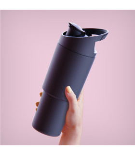 Botella Térmica Deportiva Cosmic Black 1 l Asobu