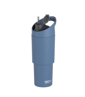 Botella Térmica Deportiva Cosmic Slate Gray 1 l Asobu