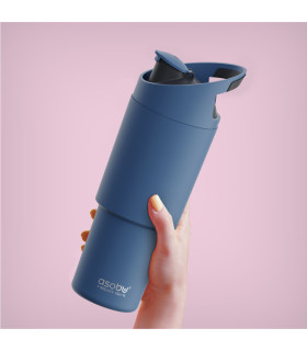 Botella Térmica Deportiva Cosmic Slate Gray 1 l Asobu