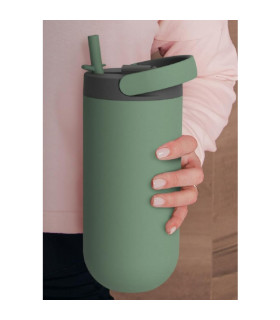 Botella Térmica Orbit Basil Green 900 ml Asobu