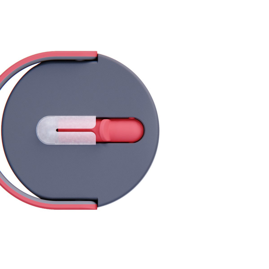 Botella Térmica Orbit Red 900 ml Asobu