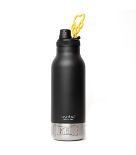 Botella Térmica Buddy White 1 l 210 ml y 270 ml Asobu