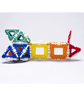 Bloques De Construcción Magnific Clix 222 Pzas