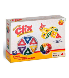 Bloques De Construcción Magnific Clix 148 Pzas