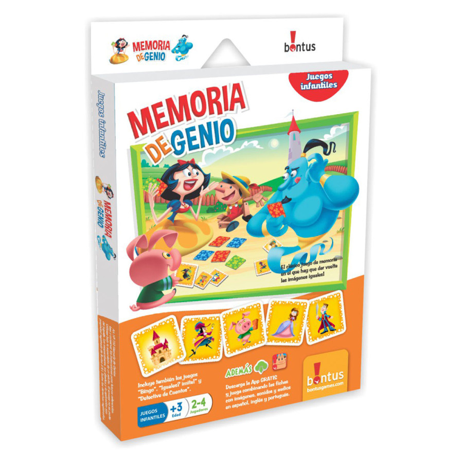 Juego de Mesa Didáctico Memoria de Genio