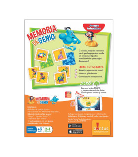 Juego de Mesa Didáctico Memoria de Genio