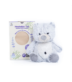 Peluche Térmico Animales Oso Gris Fur Buddies