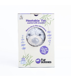Peluche Térmico Animales Oso Gris Fur Buddies
