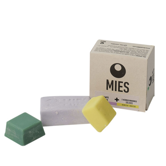 Dúo Capilar Champú Lavanda y 2 Acondicionadores Mies