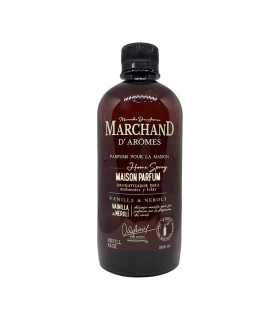 Refill PET de 500 ml de Aromatizador Vainilla y Neroli Marchand D Aromes