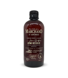 Refill PET de 500 ml de Difusor Canela y Almendra Marchand D Aromes