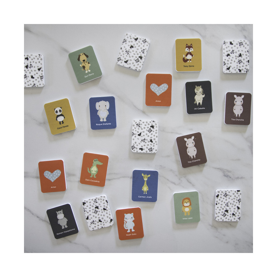 Juego de Memoria de Animales