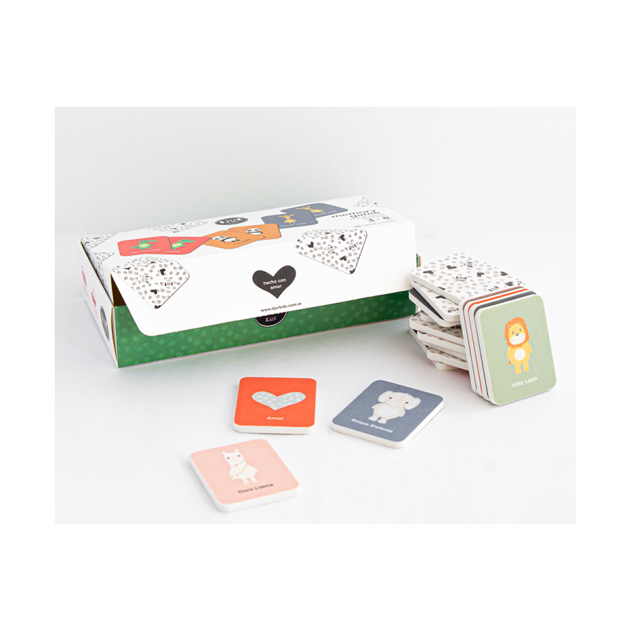 Juego de Memoria de Animales