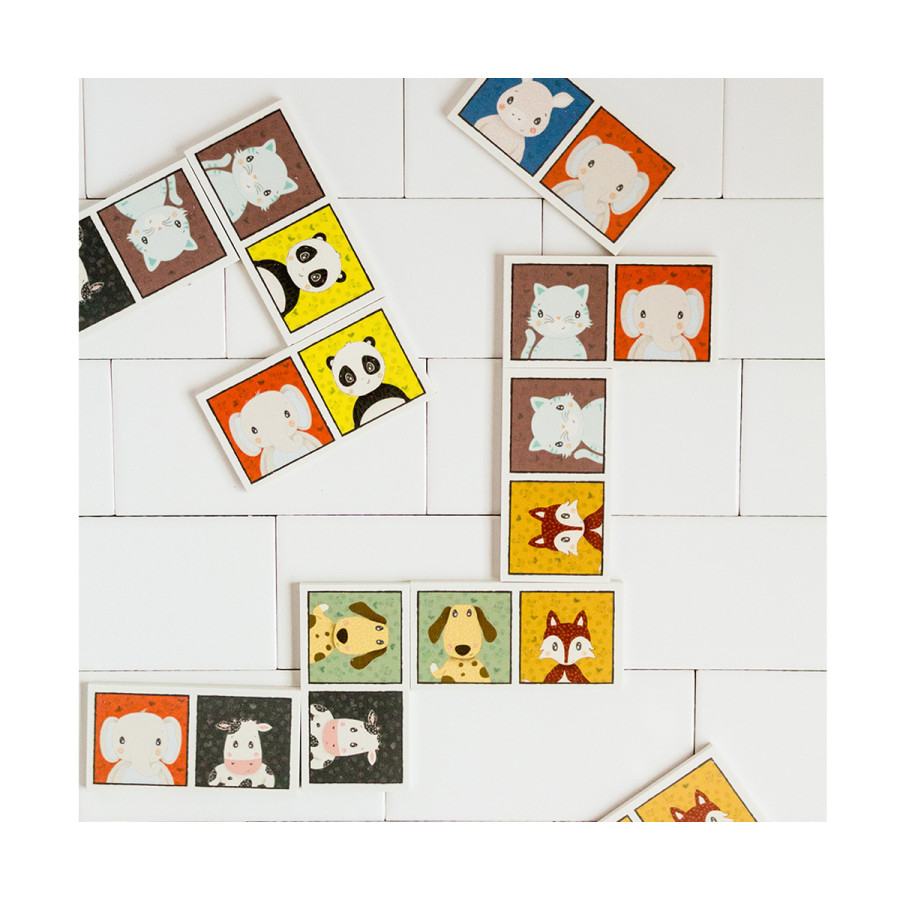 Juego Dominó de Animales