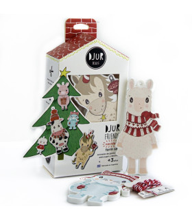 Animales De La Granja Para El Agua Edicion Navidad