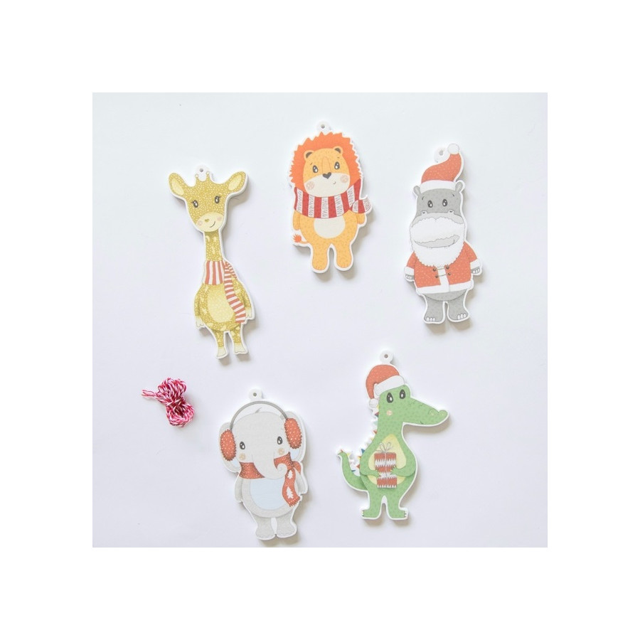 Animales De La Jungla Para El Agua Edicion Navidad