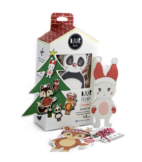 Animales Del Bosque Para El Agua Edicion Navidad