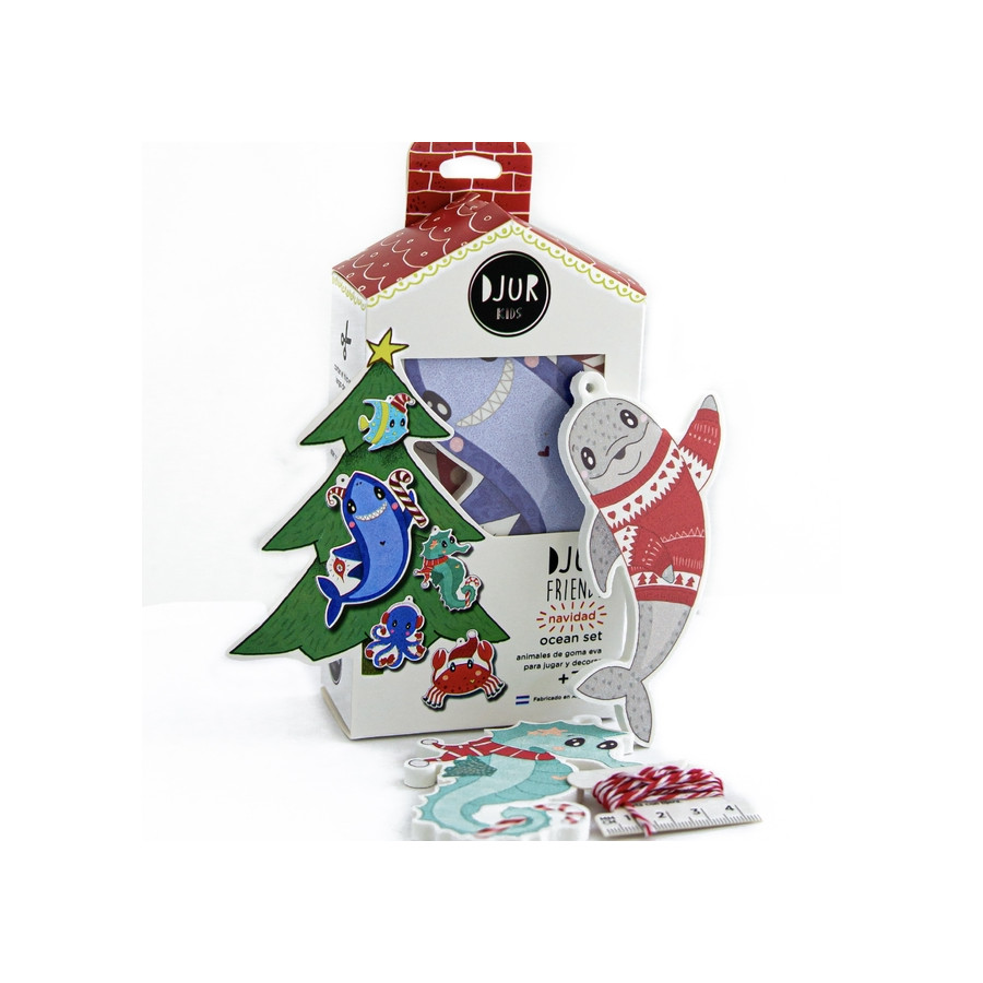 Animales Del Oceano Para El Agua Edicion Navidad