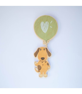 Pizarra Decorativa Globo Perro