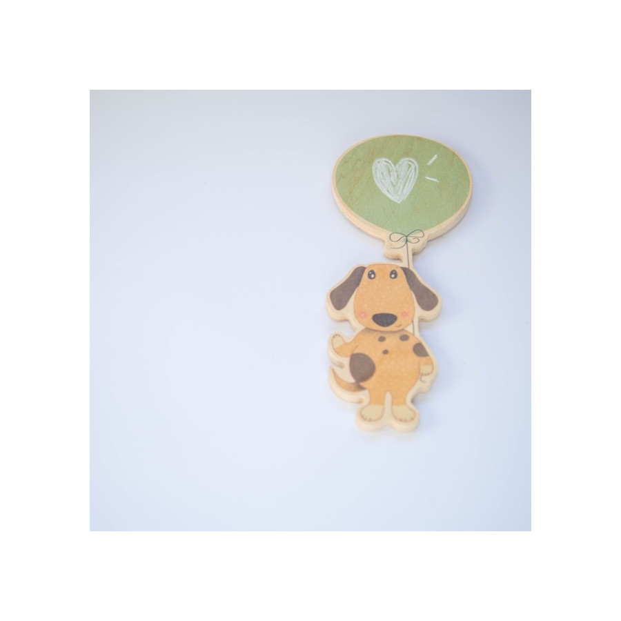 Pizarra Decorativa Globo Perro