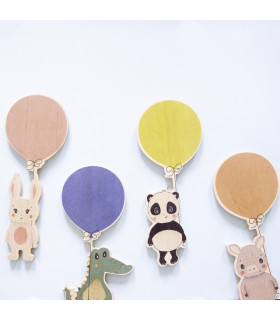 Pizarra Decorativa Globo Panda