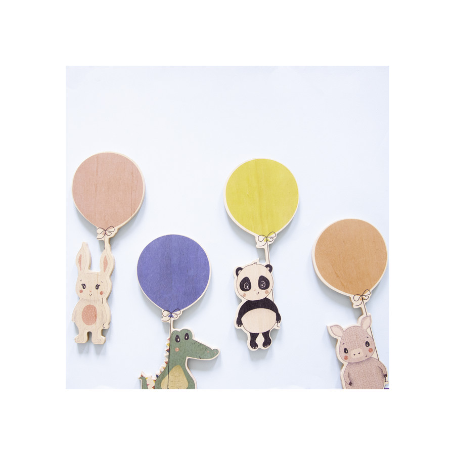 Pizarra Decorativa Globo Panda