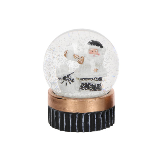Adorno Bola De Nieve Santa Pequeña
