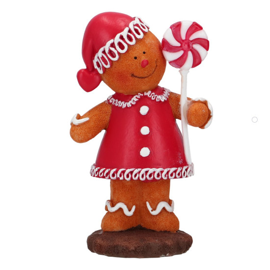 Adorno Gingerbread De Pie 2 Surtidos Pequeños