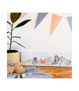 Set De Imanes Animales del Océano