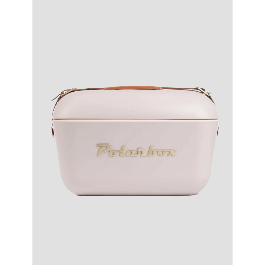 Heladerita Polarbox Perla con Asa Marrón 6 l