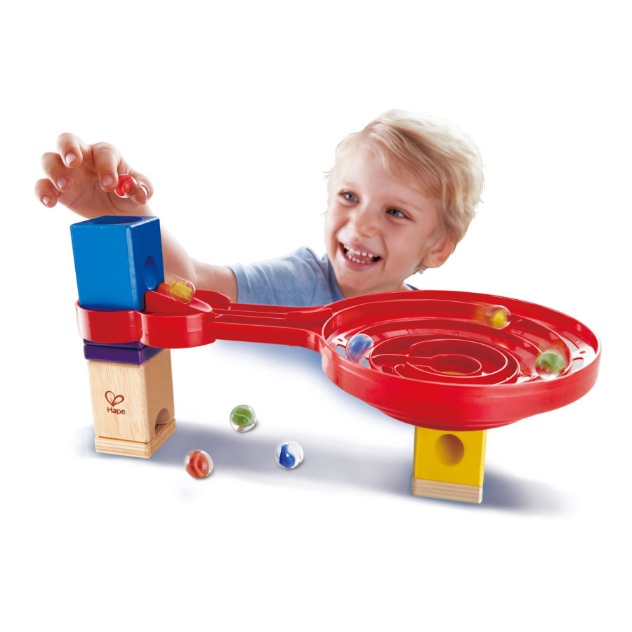 Laberinto de Bolitas Quadrilla Giro en Espiral de Doble Cara Hape