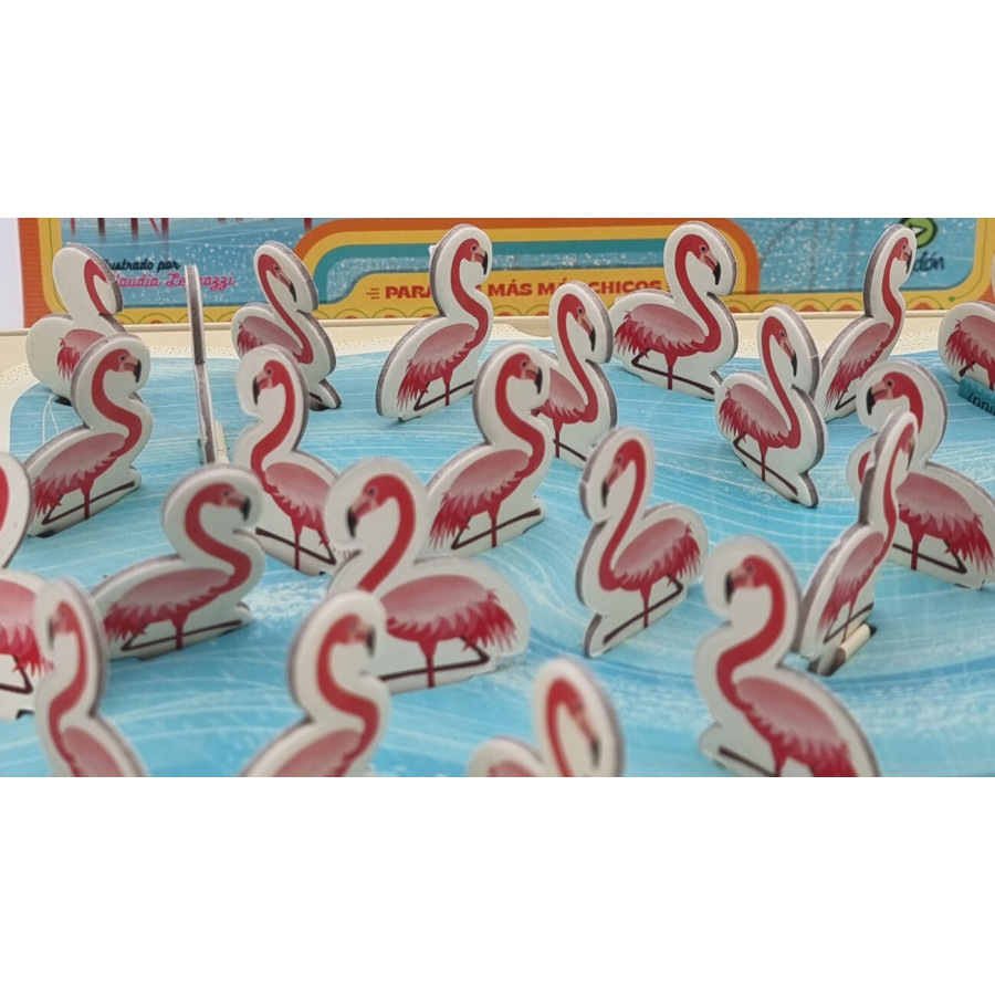 Juego De Mesa Flamencos Memoria Y Velocidad