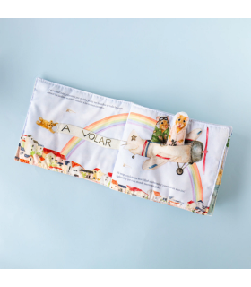 Libro sensorial Nina imagina