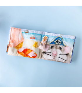 Libro sensorial Nina imagina