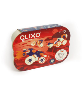 Set Vehículos Exploradores de Marte 30 Piezas Clixo