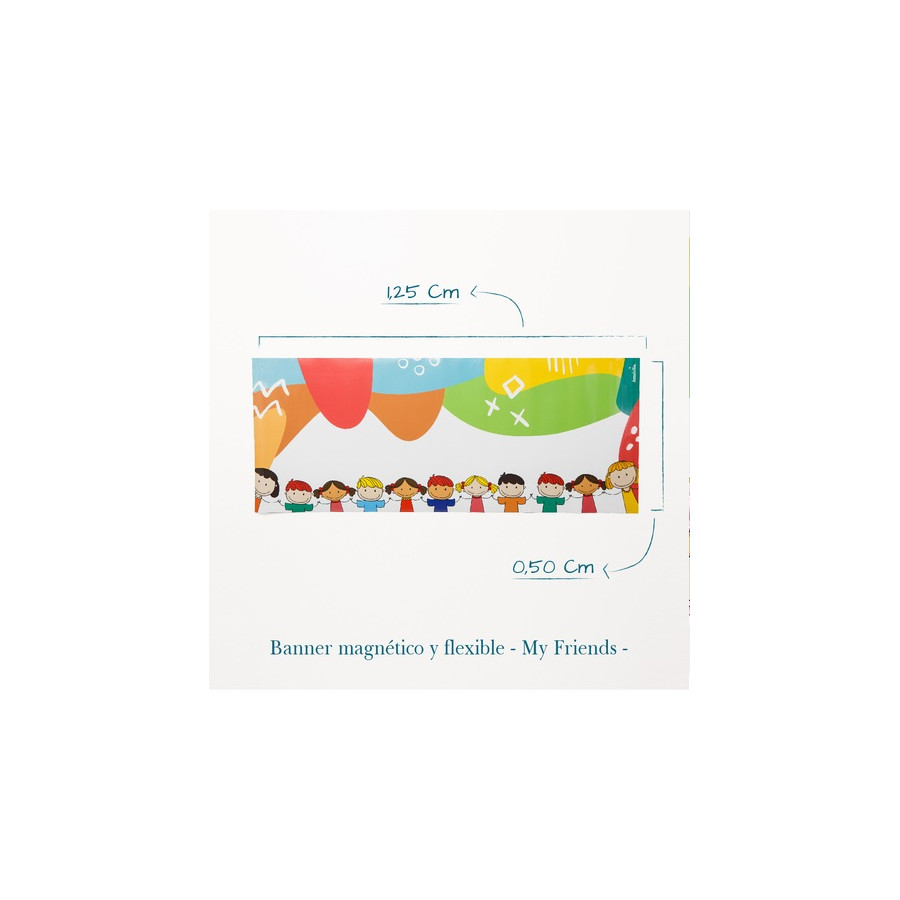 Kit MagBanner Con Fichas Mis Amigos