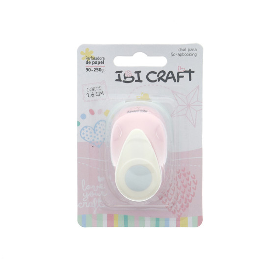 Perforadora Artística 17 mm Círculo Ibicraft