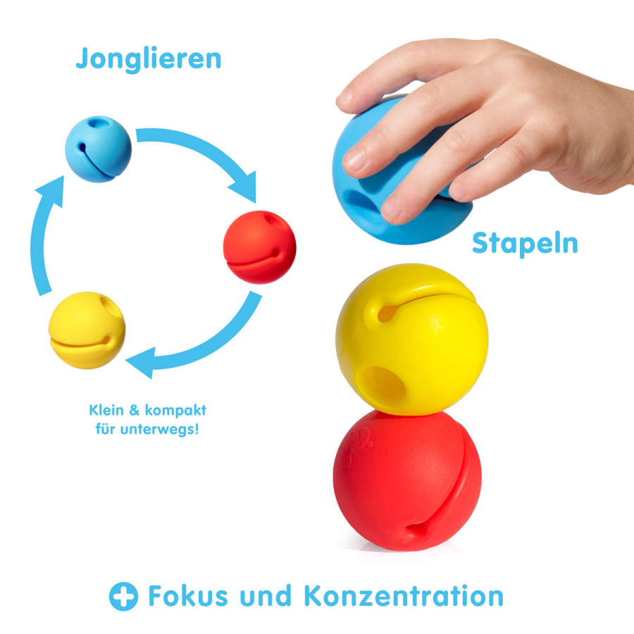 Pelotas Mox Moluk x 3 un.