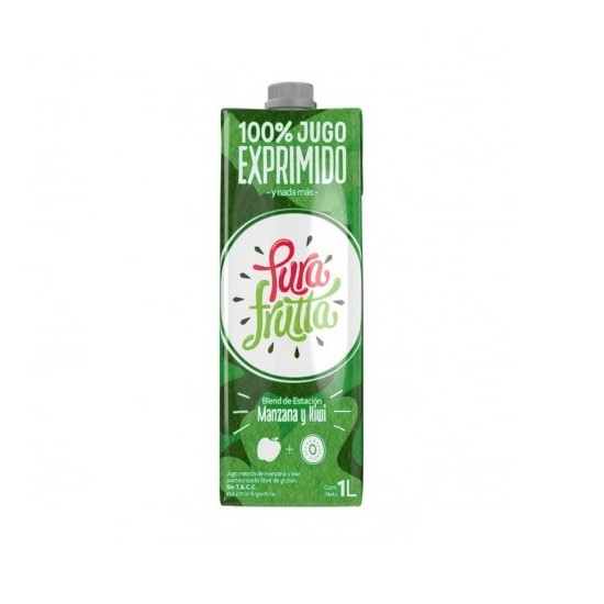 Jugo de Manzana y Kiwi de PuraFrutta