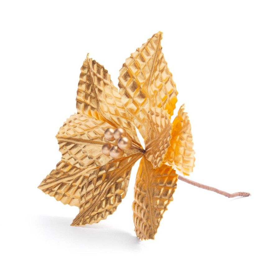 Adorno Estrella Federal Dorada 22 cm Alparamis A24-4173G