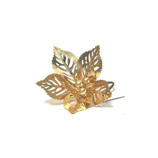 Adorno Estrella Federal Calada Dorada 15 cm Alparamis A24-4080