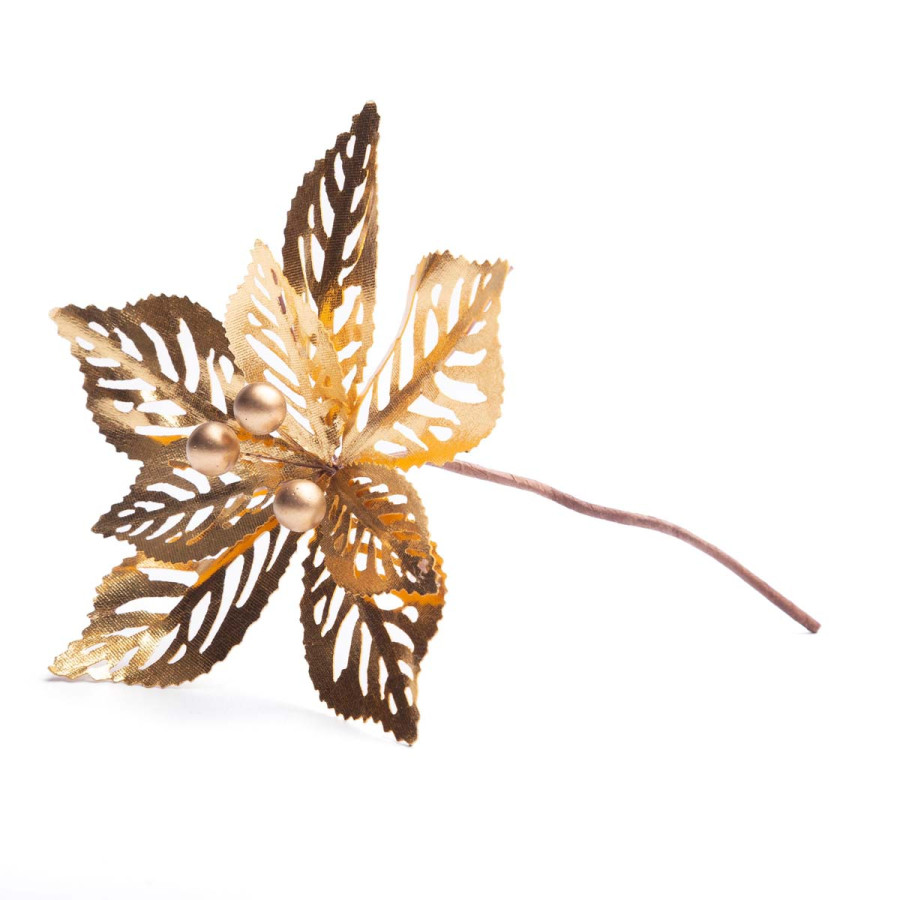 Adorno Estrella Federal Calada Dorada 15 cm Alparamis A24-4080