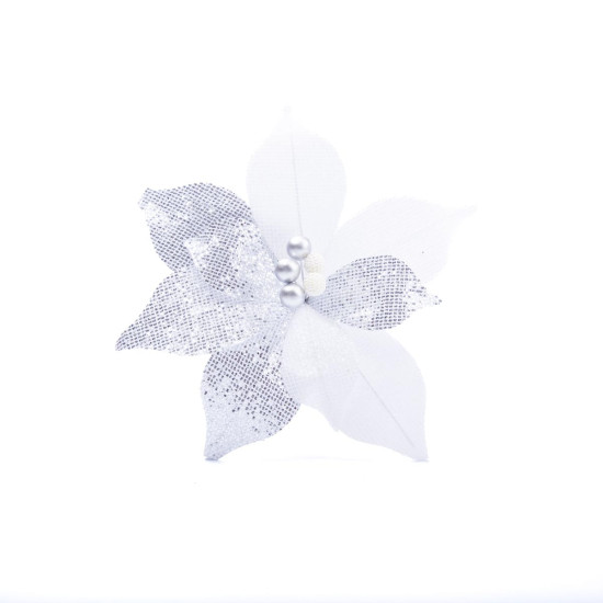 Adorno Estrella Federal Plateada 22 cm Alparamis A24-4055