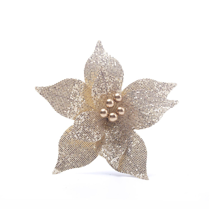 Adorno Estrella Federal Dorada 22 cm Alparamis A24-4056G